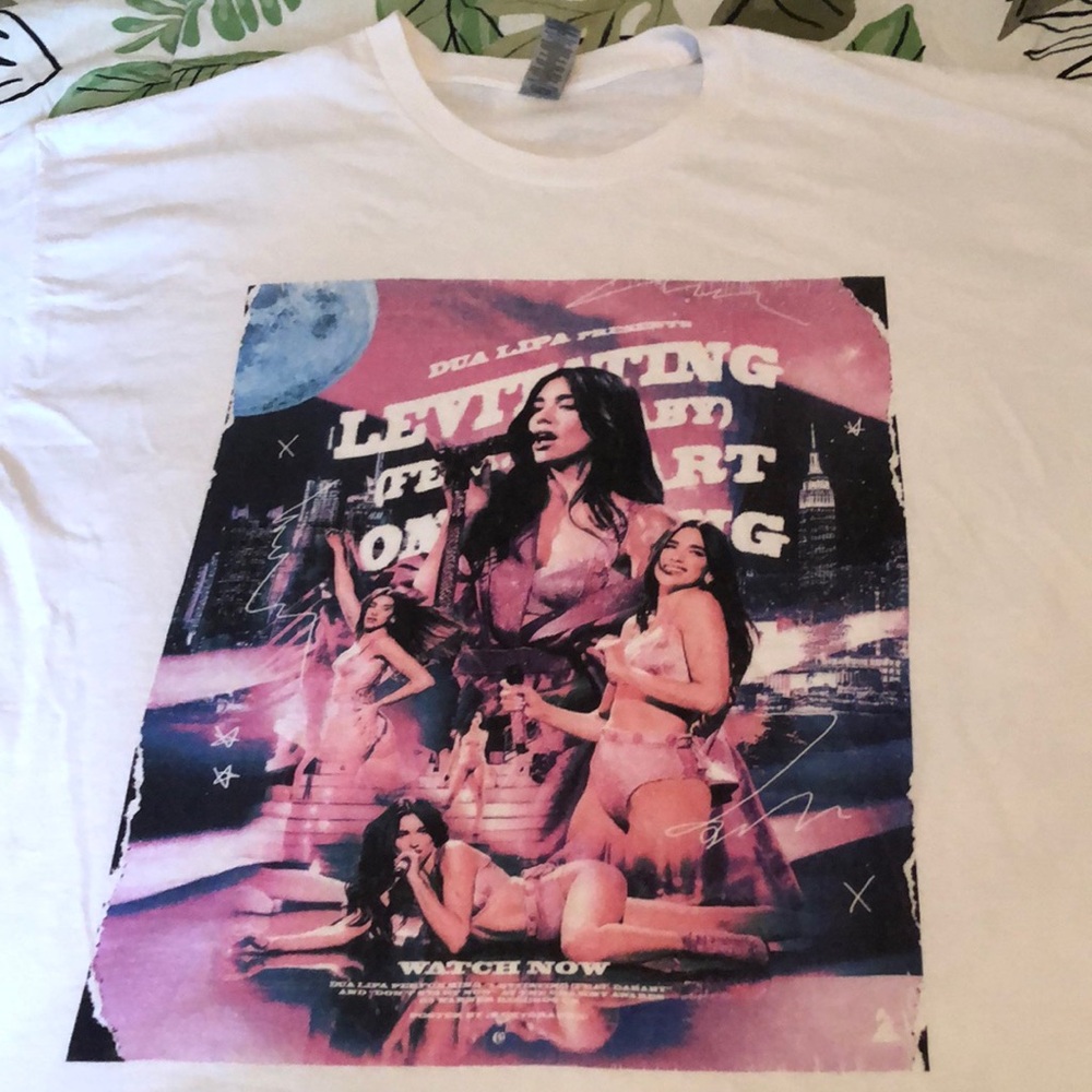 Dua Lipa Concert Tee Shirt